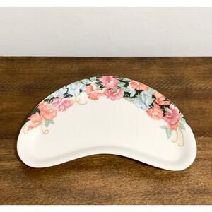 Homer Laughlin - Floral, China, Catch-all, Cottagecore, Trinket Tray
